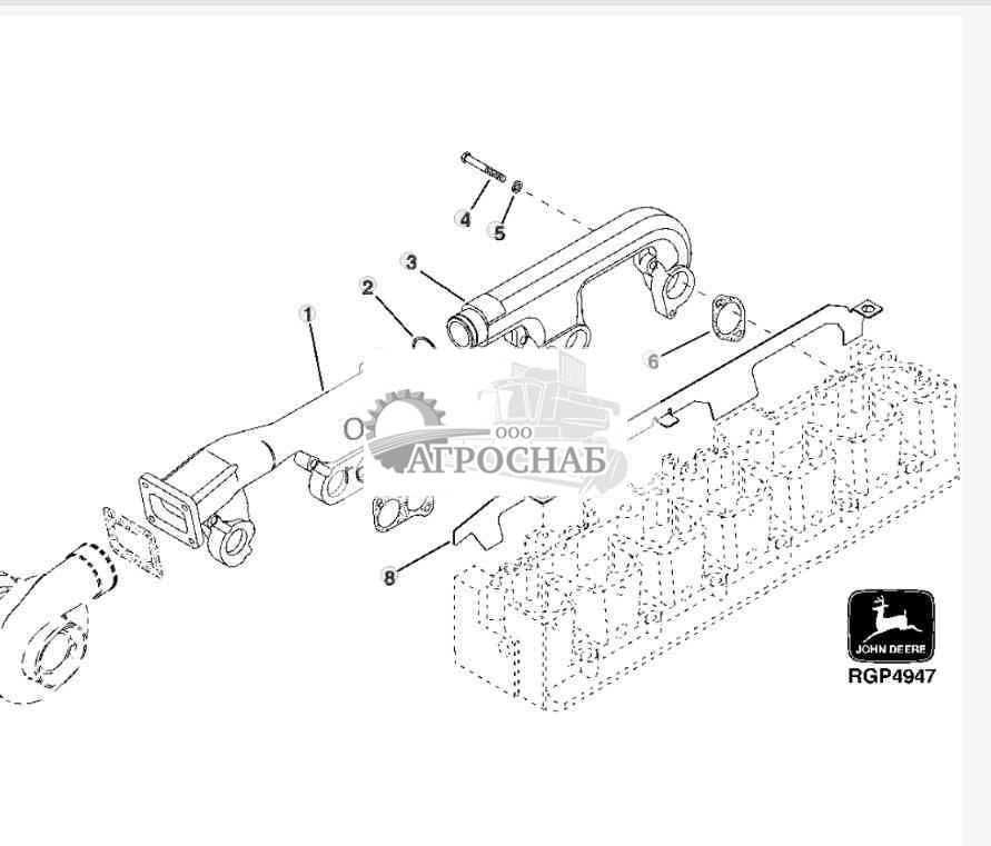 EXHAUST MANIFOLD (ESN -156457) 